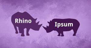 Rhino Ipsum